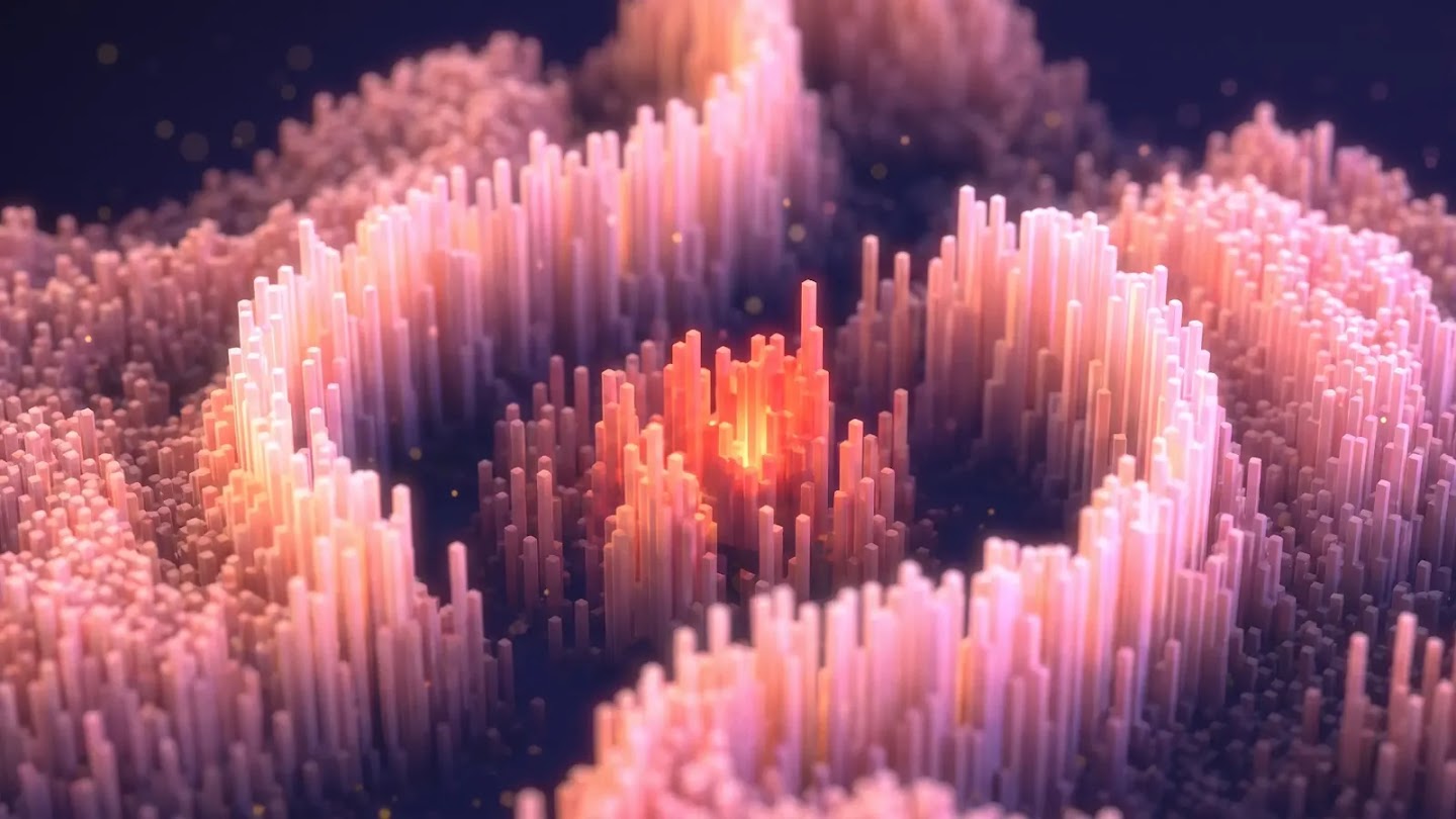 AlphaGenome Atlas genome-wide predictive-map artwork